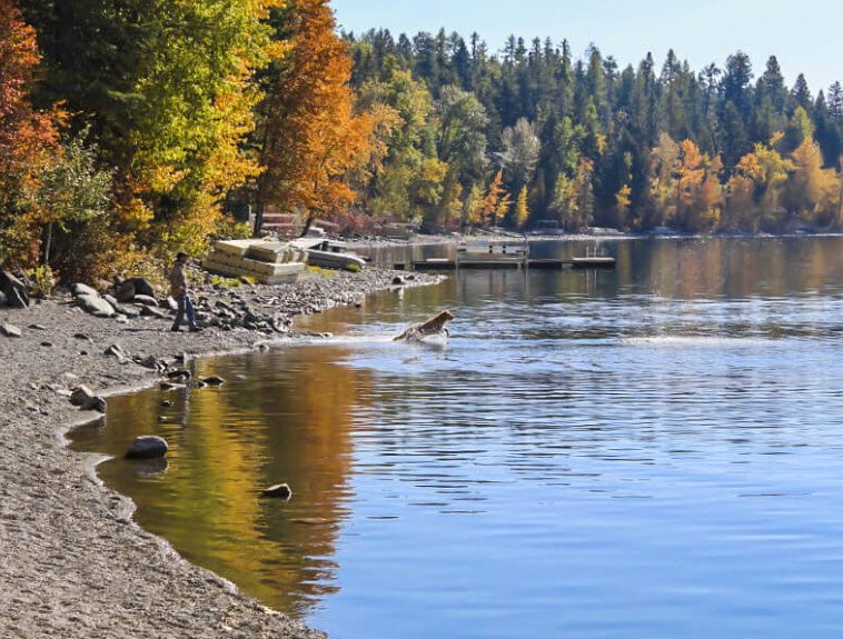 Les Mason State Park, Montana, USA